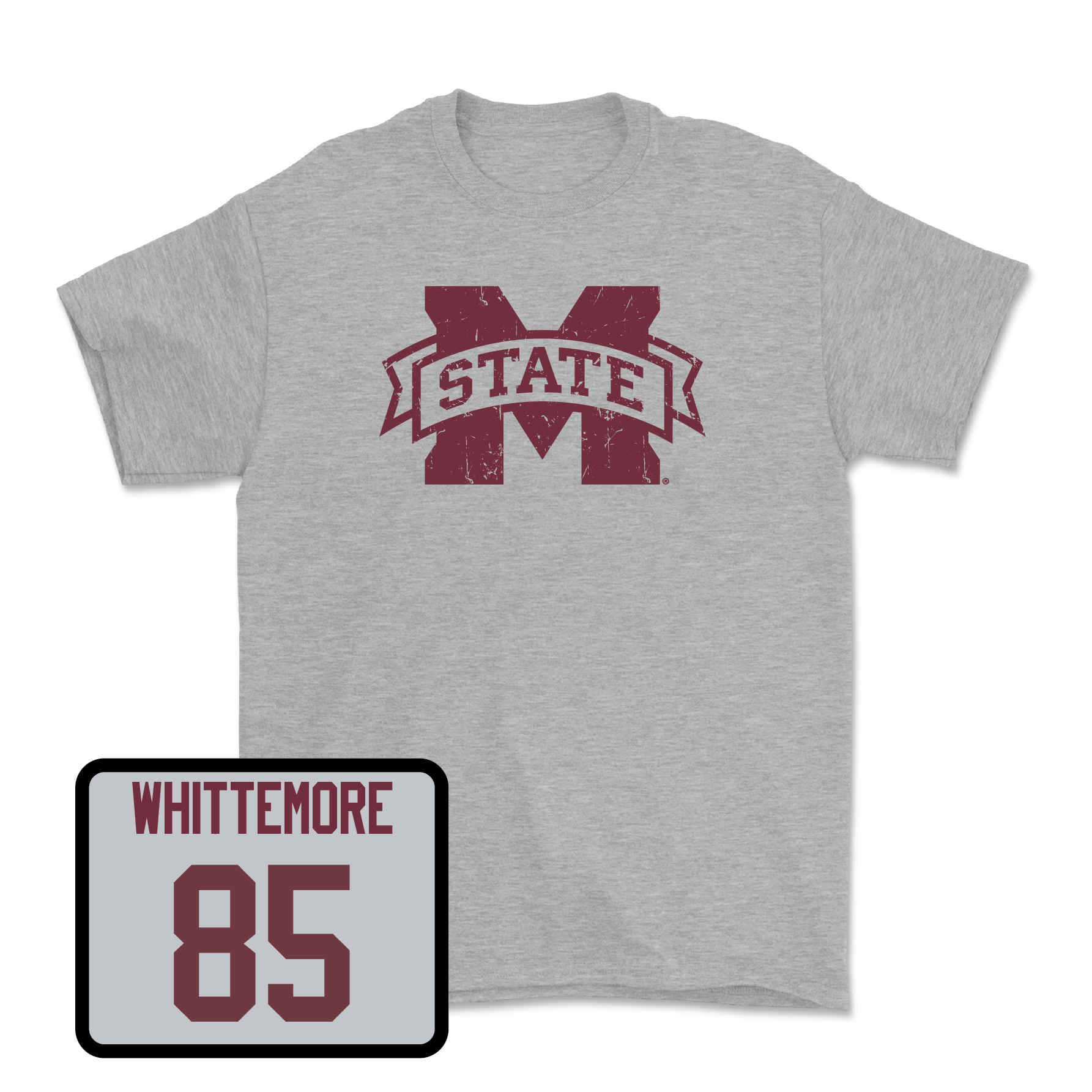 Sport Grey Football Classic Tee 2X-Large / Creed Whittemore | #85