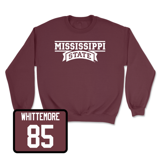 Maroon Football Team Crew Youth Small / Creed Whittemore | #85