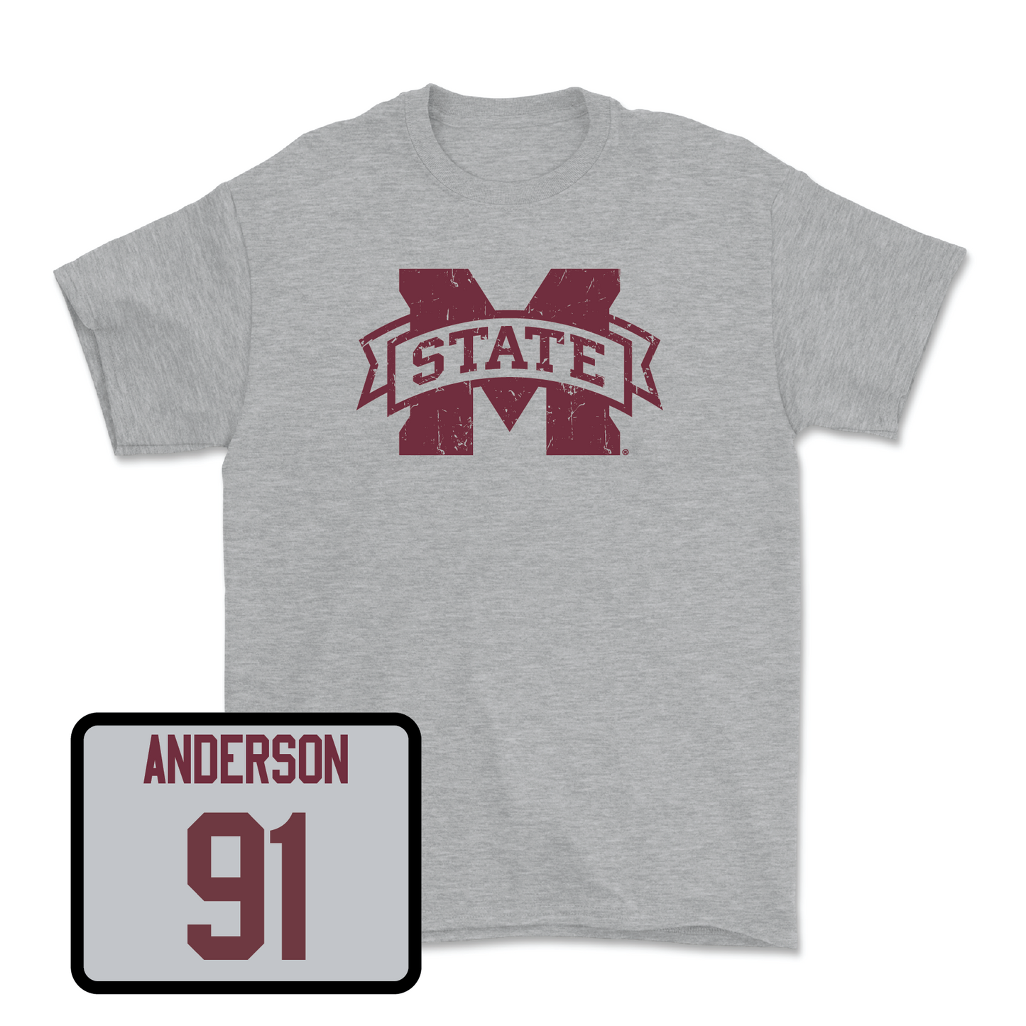 Sport Grey Football Classic Tee Large / Deonte Anderson | #91