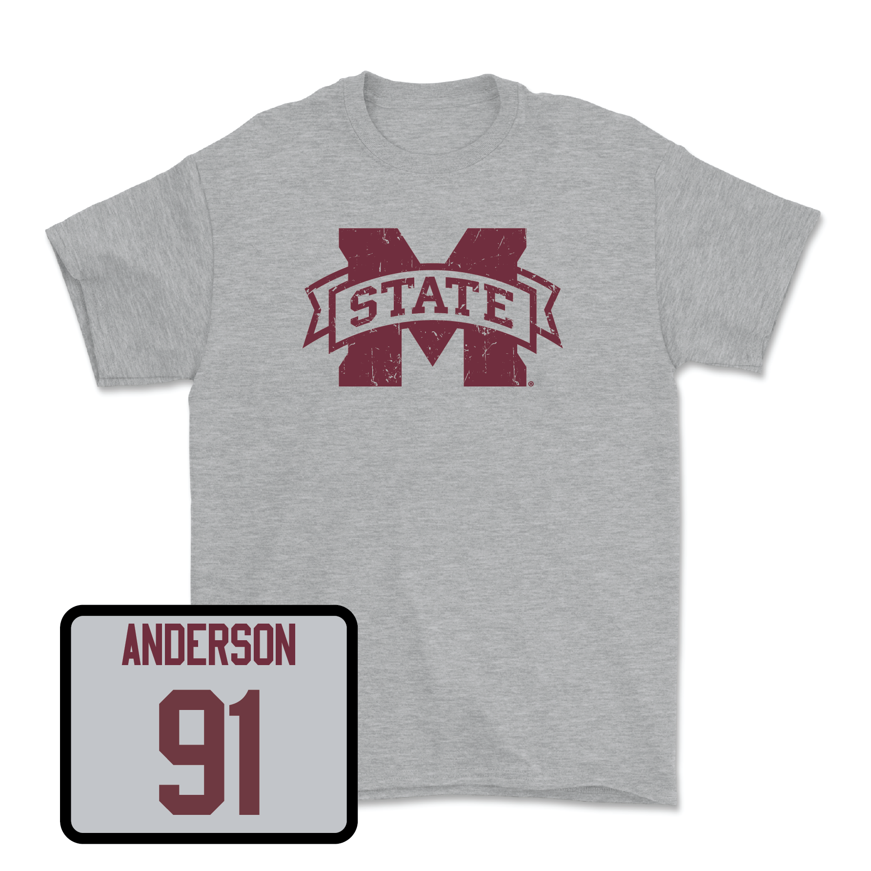 Sport Grey Football Classic Tee 2X-Large / Deonte Anderson | #91