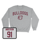 Sport Grey Football Bulldogs Crew 3X-Large / Deonte Anderson | #91