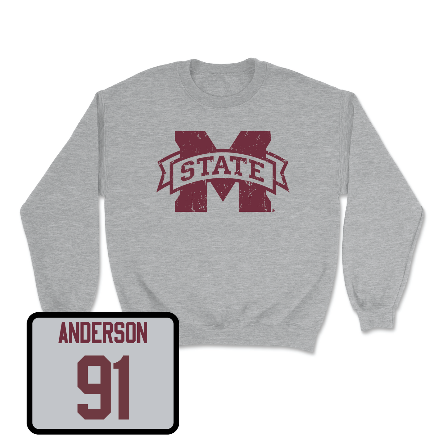 Sport Grey Football Classic Crew X-Large / Deonte Anderson | #91