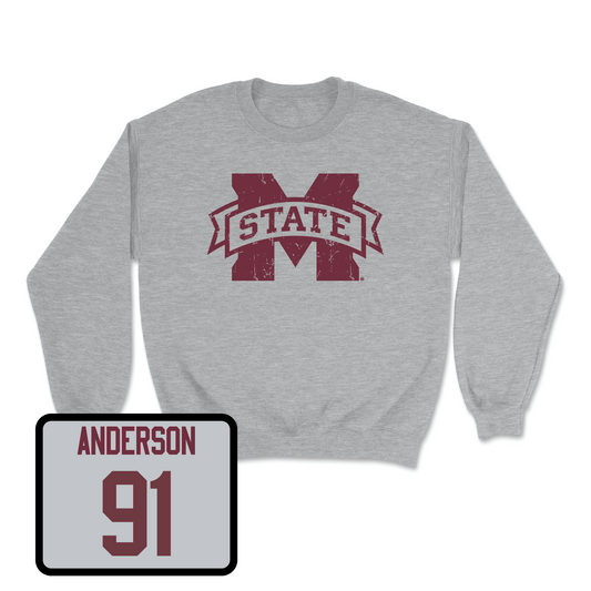 Sport Grey Football Classic Crew Youth Small / Deonte Anderson | #91