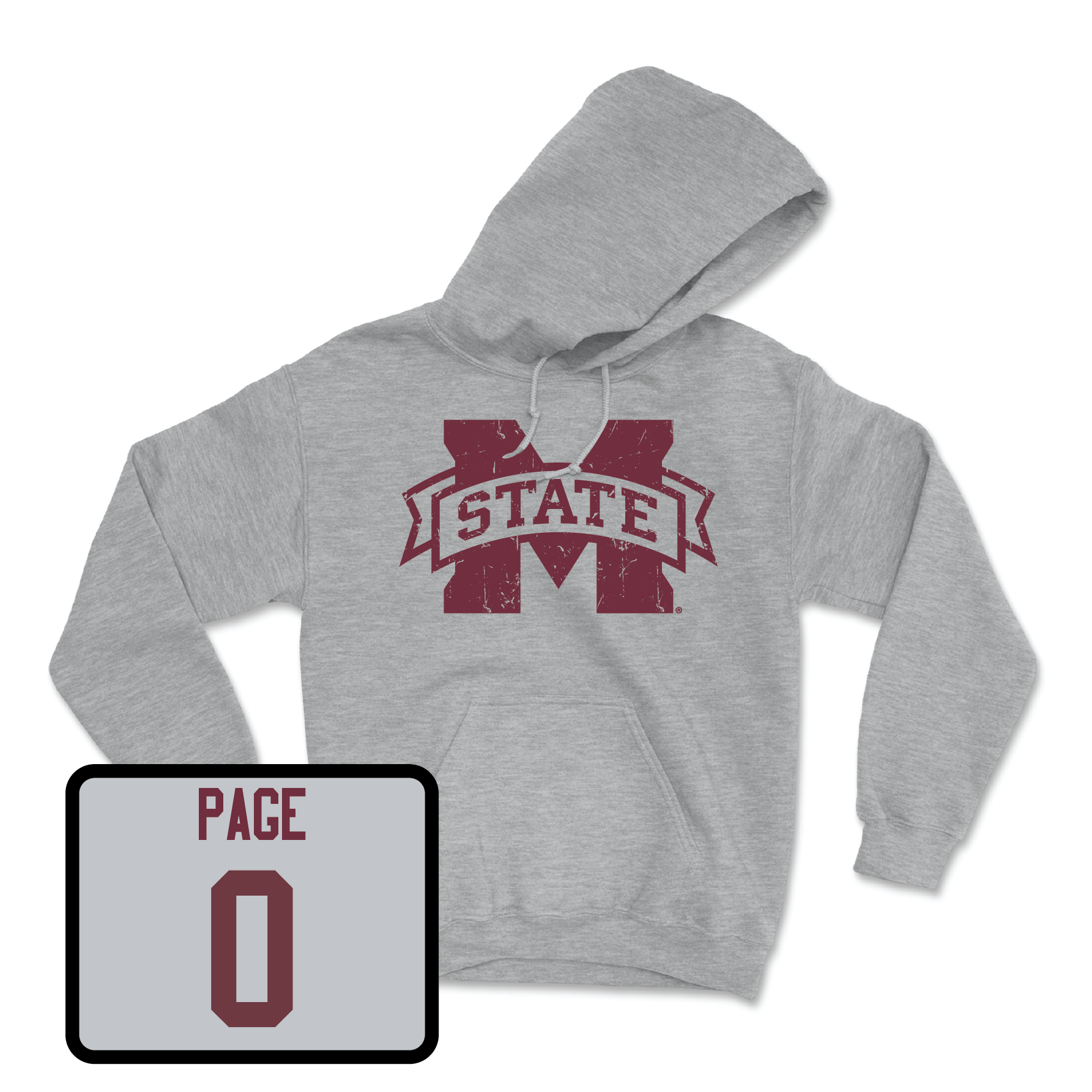 Sport Grey Football Classic Hoodie 2X-Large / DeShawn Page | #0