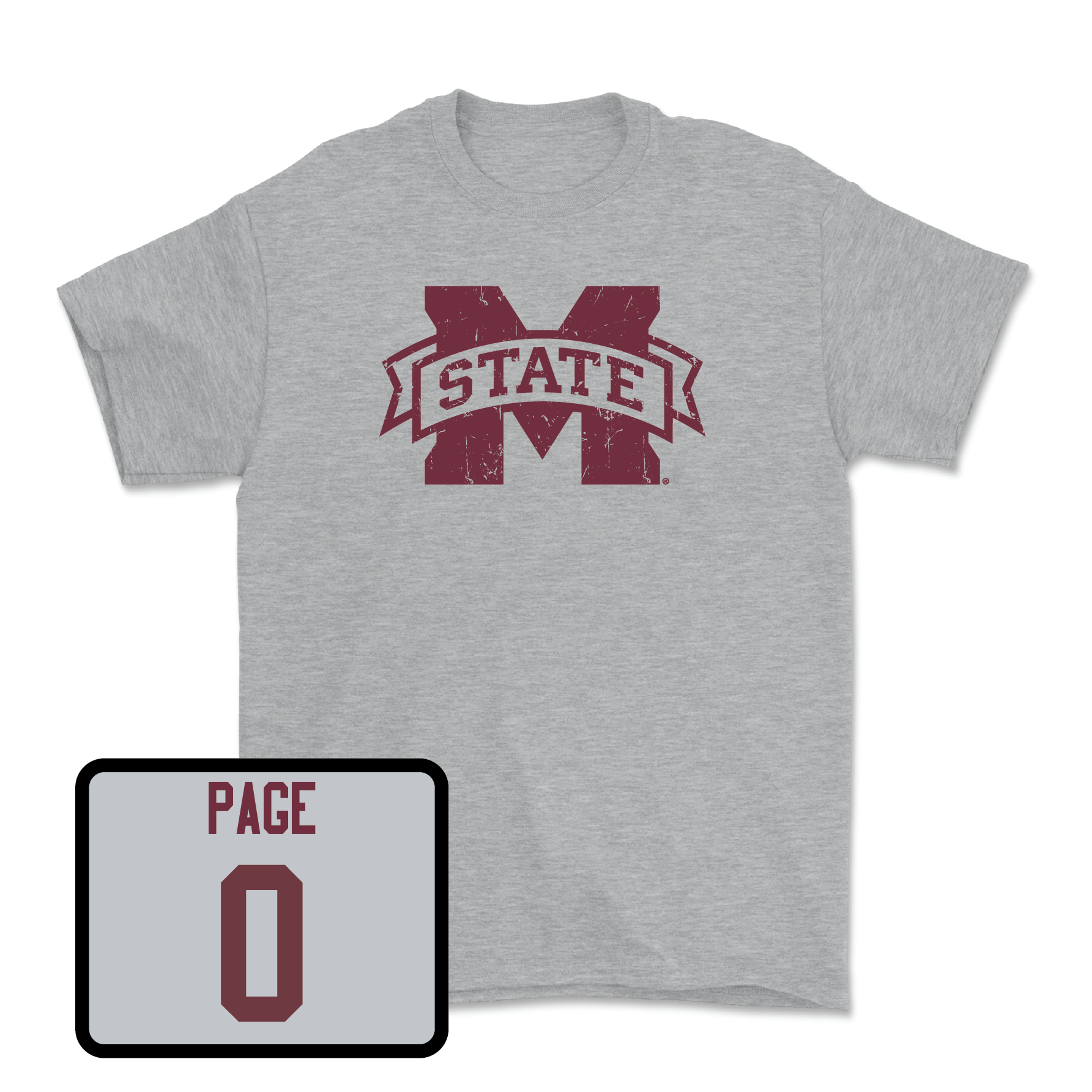Sport Grey Football Classic Tee Small / DeShawn Page | #0