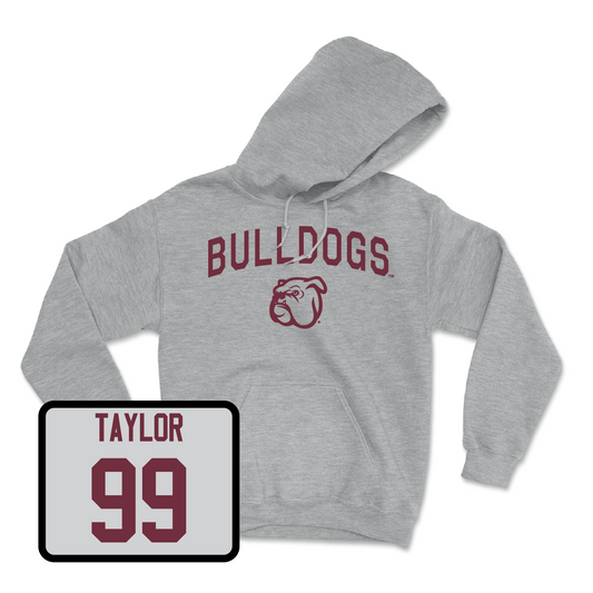 Sport Grey Football Bulldogs Hoodie Youth Small / Eric Taylor | #99