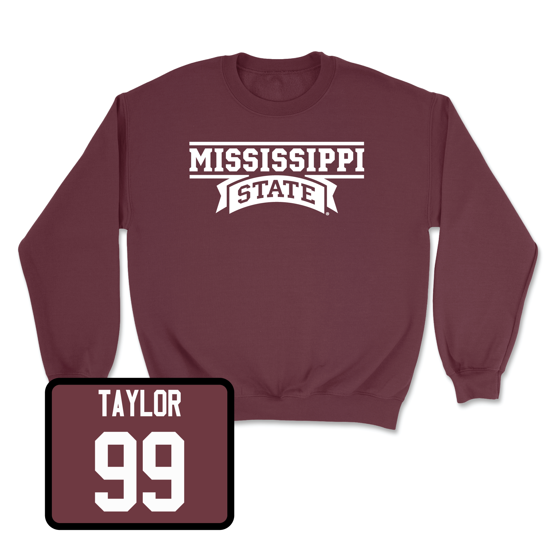 Maroon Football Team Crew Youth Large / Eric Taylor | #99