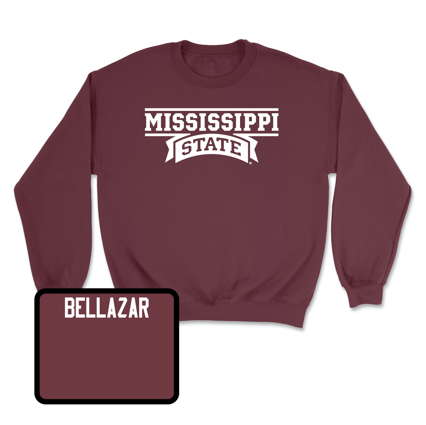 Maroon Football Team Crew Youth Large / Jacoby Bellazar | #