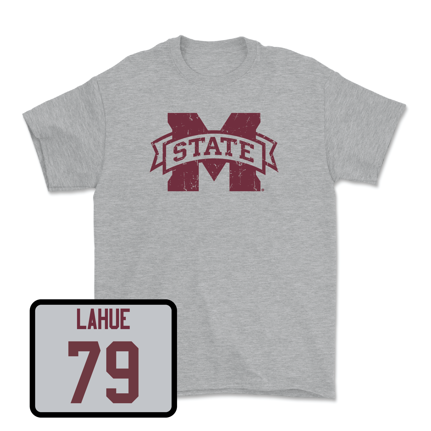 Sport Grey Football Classic Tee Youth Large / Jakson LaHue | #79