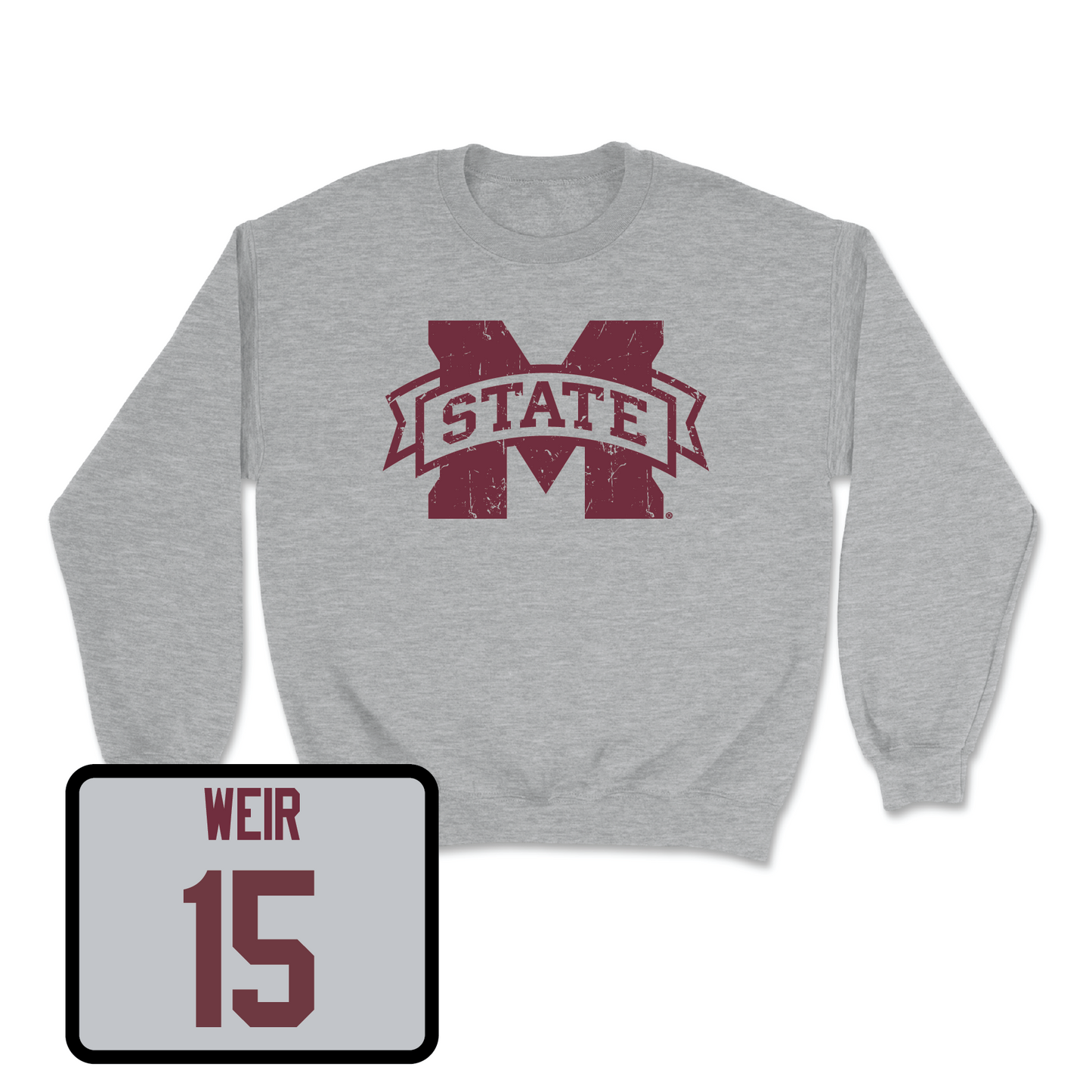 Sport Grey Football Classic Crew Youth Large / Jake Weir | #15