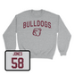 Sport Grey Football Bulldogs Crew 3X-Large / Kameron Jones | #58