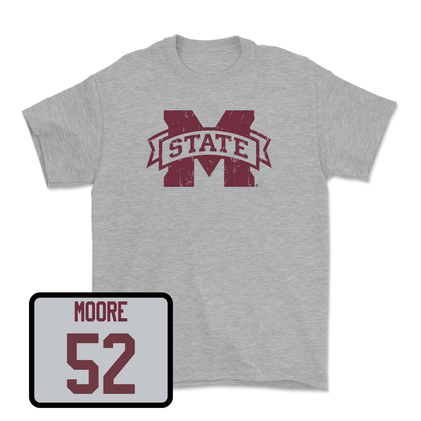 Sport Grey Football Classic Tee Youth Large / Khalid Moore | #52