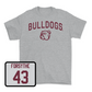Sport Grey Baseball Bulldogs Tee 3X-Large / Lane Forsythe | #43
