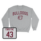 Sport Grey Baseball Bulldogs Crew Large / Lane Forsythe | #43