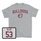 Sport Grey Football Bulldogs Tee 3X-Large / Malik Ellis | #53