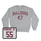 Sport Grey Football Bulldogs Crew Small / Michael Robinson Jr | #55