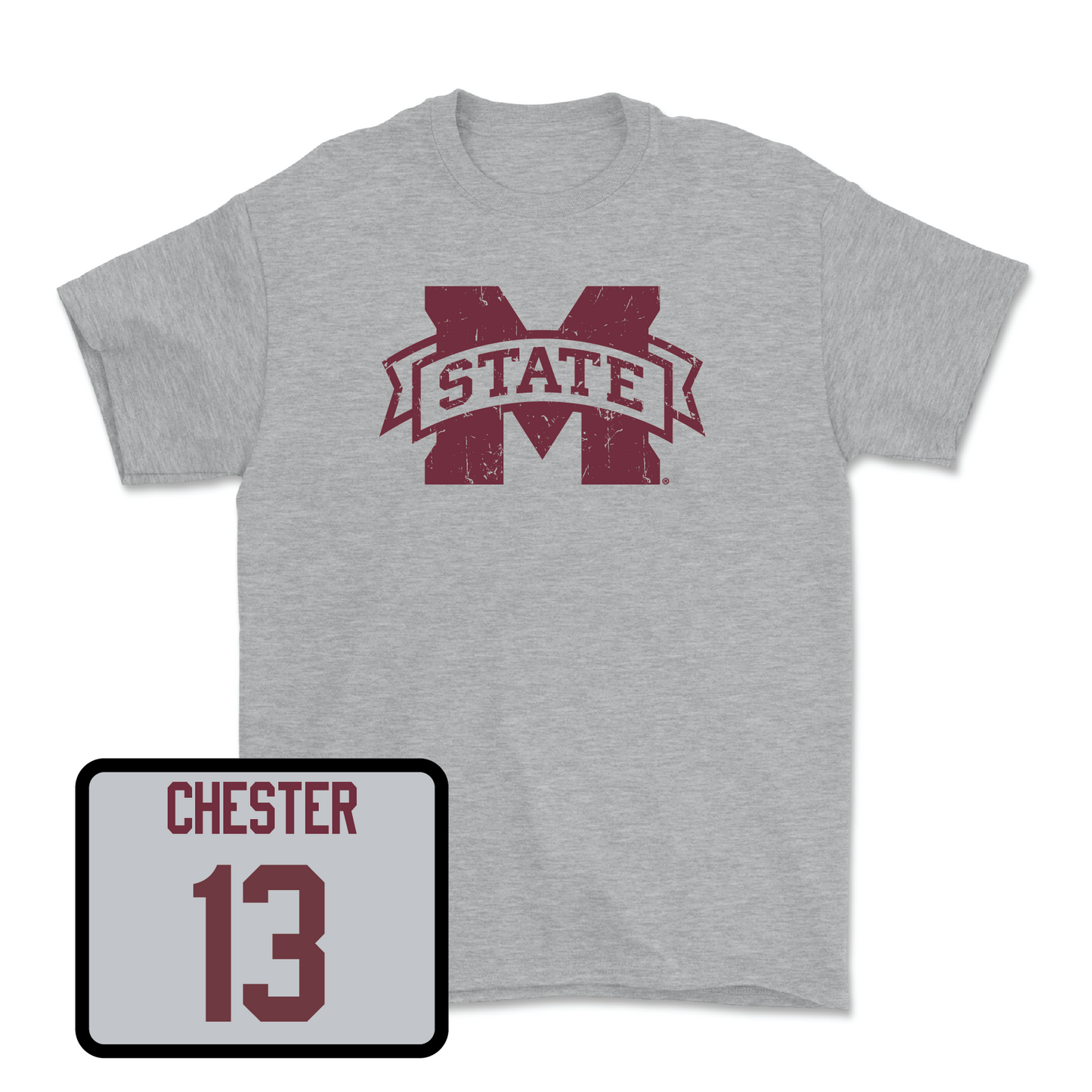 Sport Grey Baseball Classic Tee Small / Nate Chester | #13