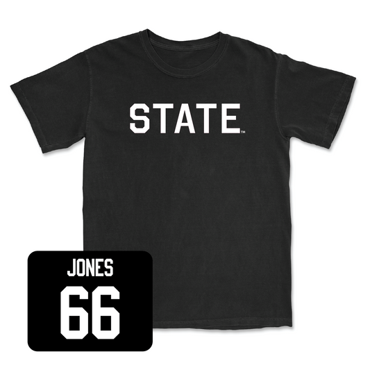 Black Football State Tee Youth Small / Nick Jones | #66