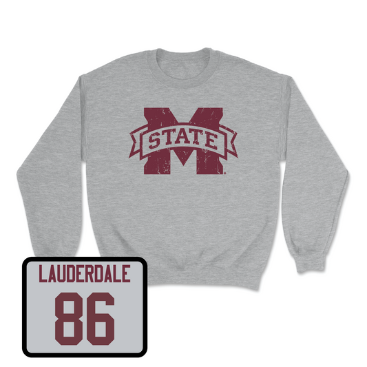 Sport Grey Football Classic Crew Youth Small / Nick Lauderdale | #86