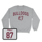 Sport Grey Football Bulldogs Crew 3X-Large / Nakai Poole | #87