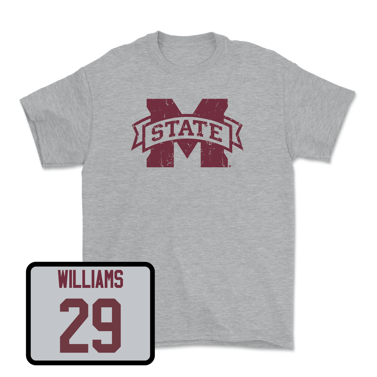 Sport Grey Baseball Classic Tee Youth Large / Nate Williams | #29