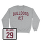 Sport Grey Baseball Bulldogs Crew Medium / Nate Williams | #29