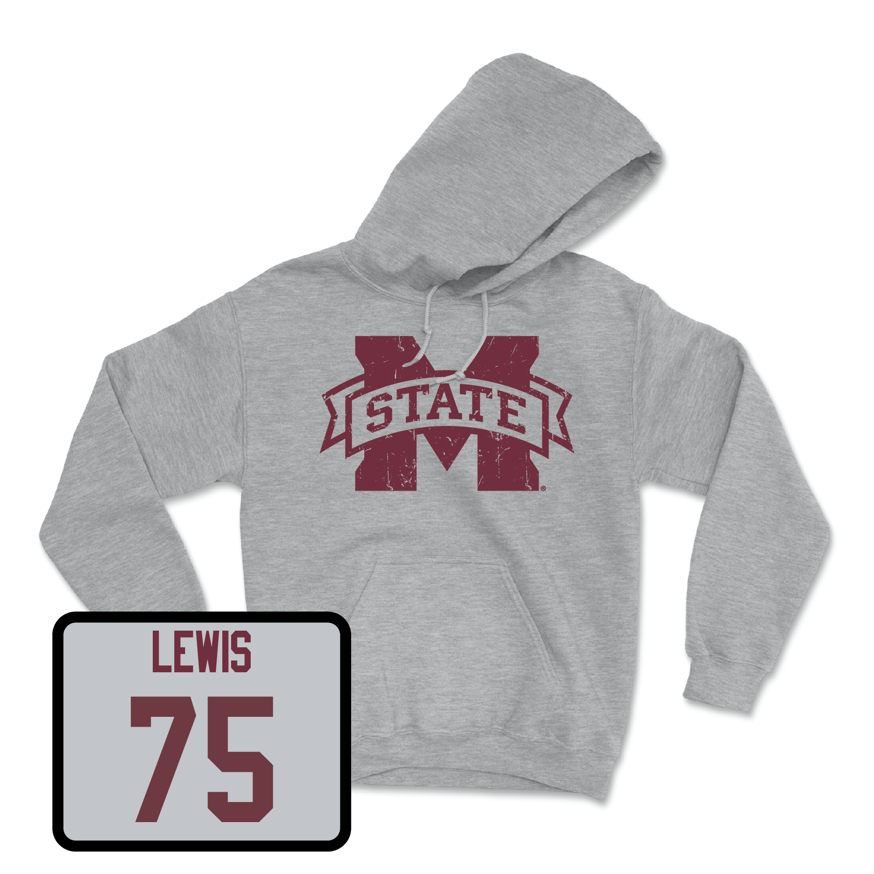 Sport Grey Football Classic Hoodie Small / Percy Lewis | #75