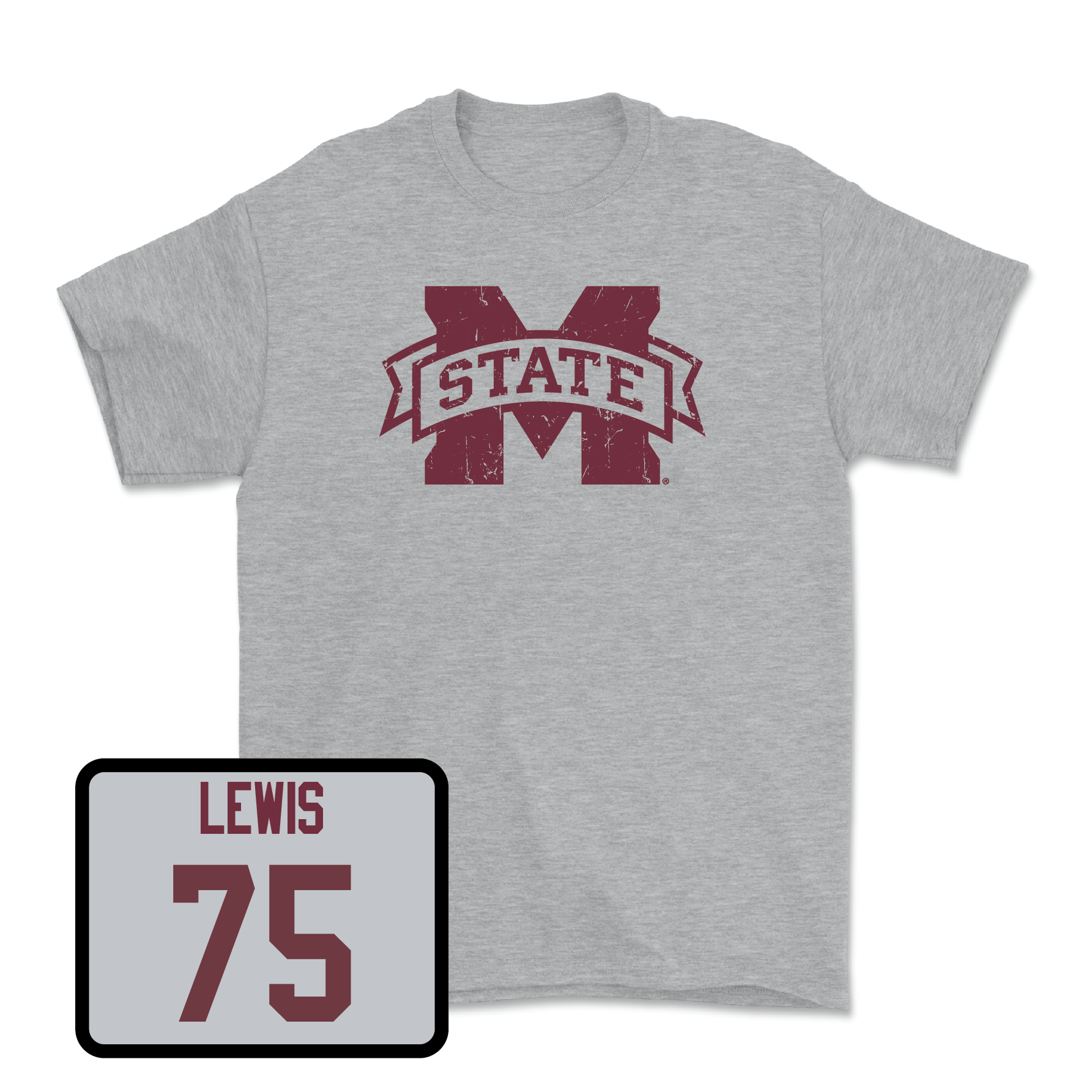 Sport Grey Football Classic Tee Small / Percy Lewis | #75