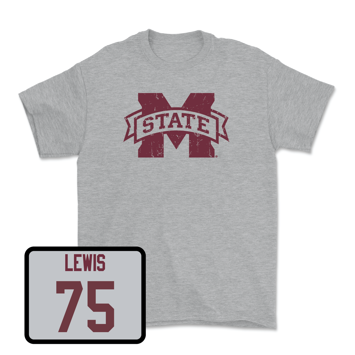 Sport Grey Football Classic Tee 2X-Large / Percy Lewis | #75