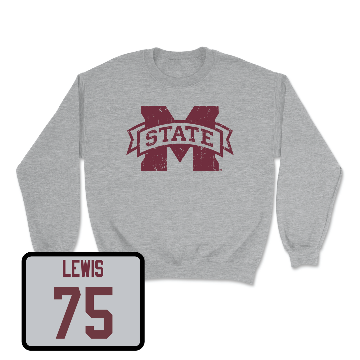 Sport Grey Football Classic Crew 2X-Large / Percy Lewis | #75