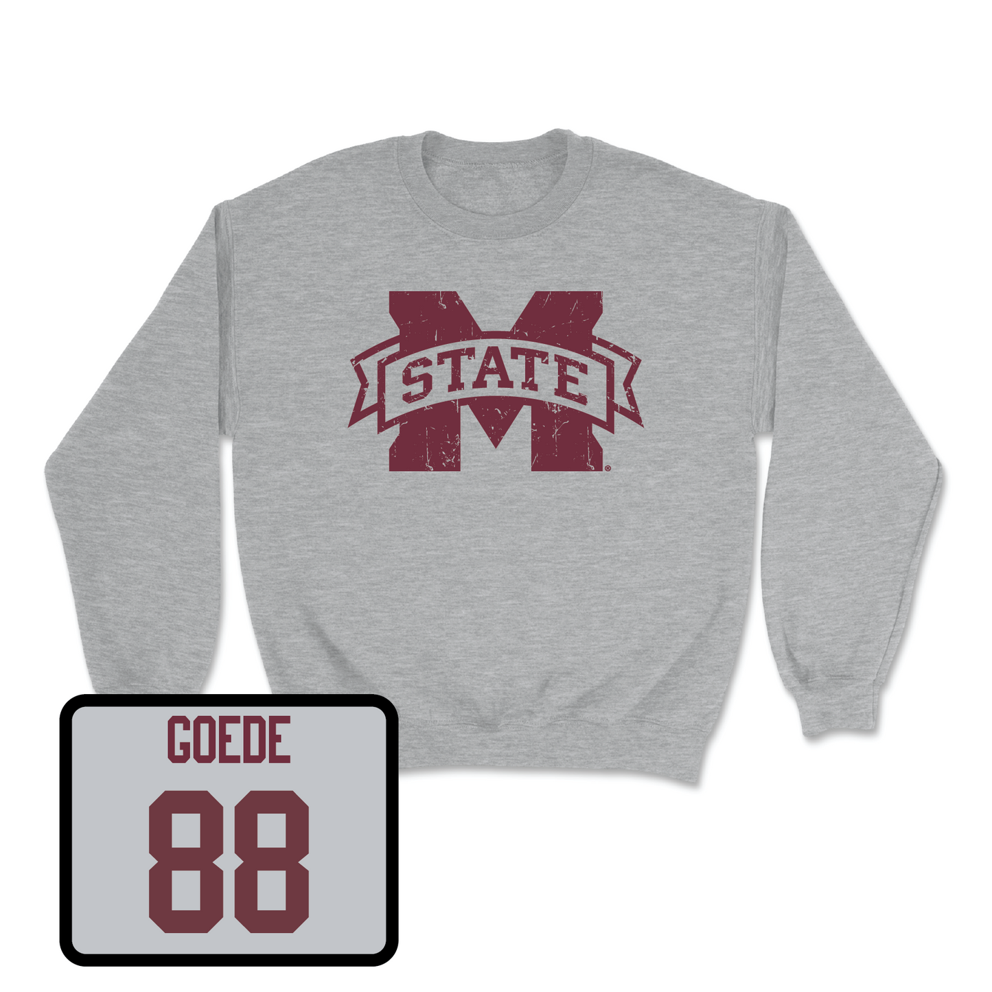 Sport Grey Football Classic Crew Youth Small / Ryland Goede | #88
