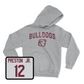 Sport Grey Football Bulldogs Hoodie Large / Shawn Preston Jr | #12