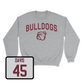 Sport Grey Baseball Bulldogs Crew Youth Medium / Tyler Davis | #45