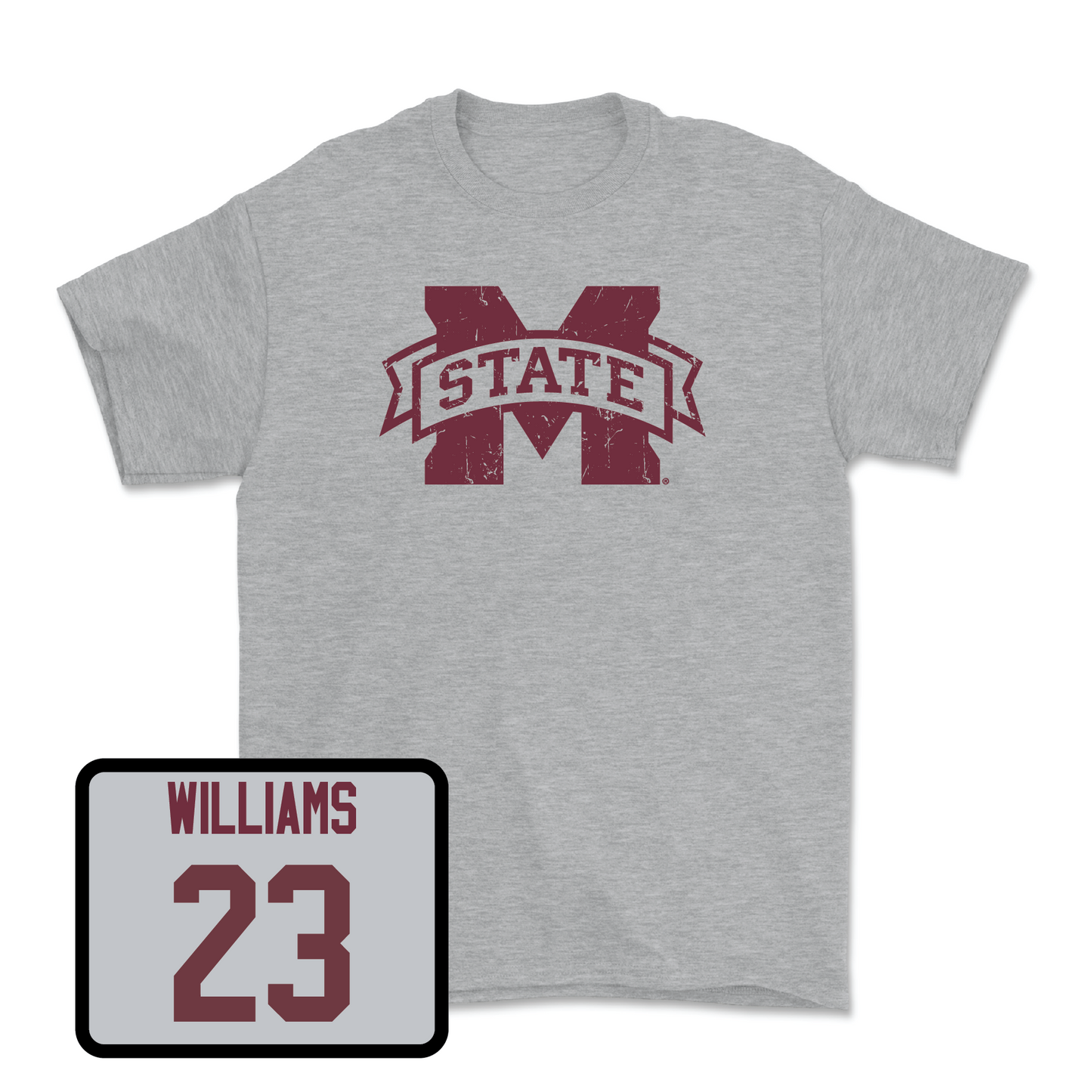 Sport Grey Football Classic Tee Youth Large / Trevion Williams | #23