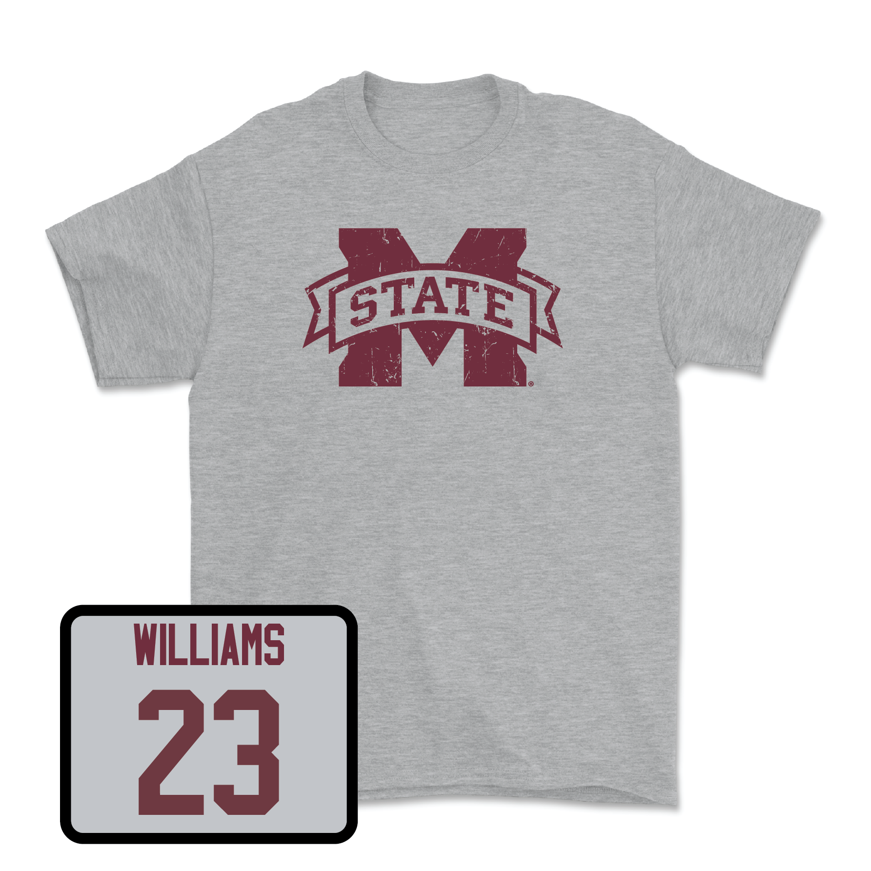 Sport Grey Football Classic Tee Youth Small / Trevion Williams | #23