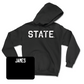 Black Football State Hoodie 2X-Large / Will James | #