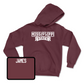 Maroon Football Team Hoodie Youth Small / Will James | #
