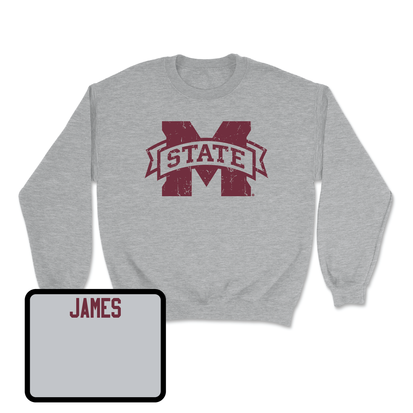 Sport Grey Football Classic Crew Youth Large / Will James | #