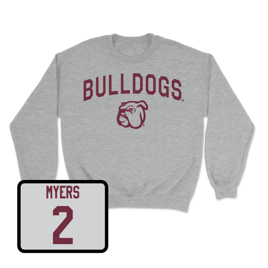 Sport Grey Men's Basketball Bulldogs Crew - Adrian Myers