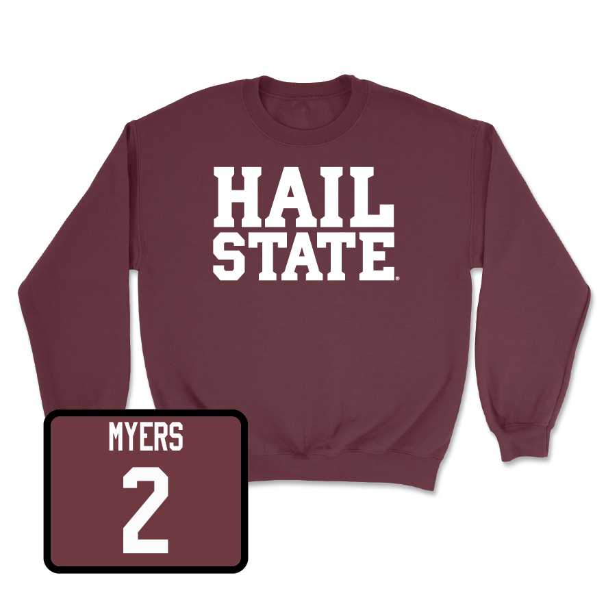 Maroon Men's Basketball Hail Crew - Adrian Myers