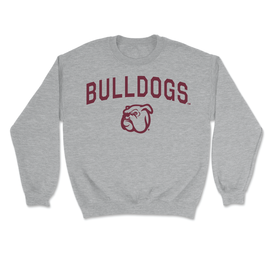 Sport Grey Football Bulldogs Crew - Wykece Johnson