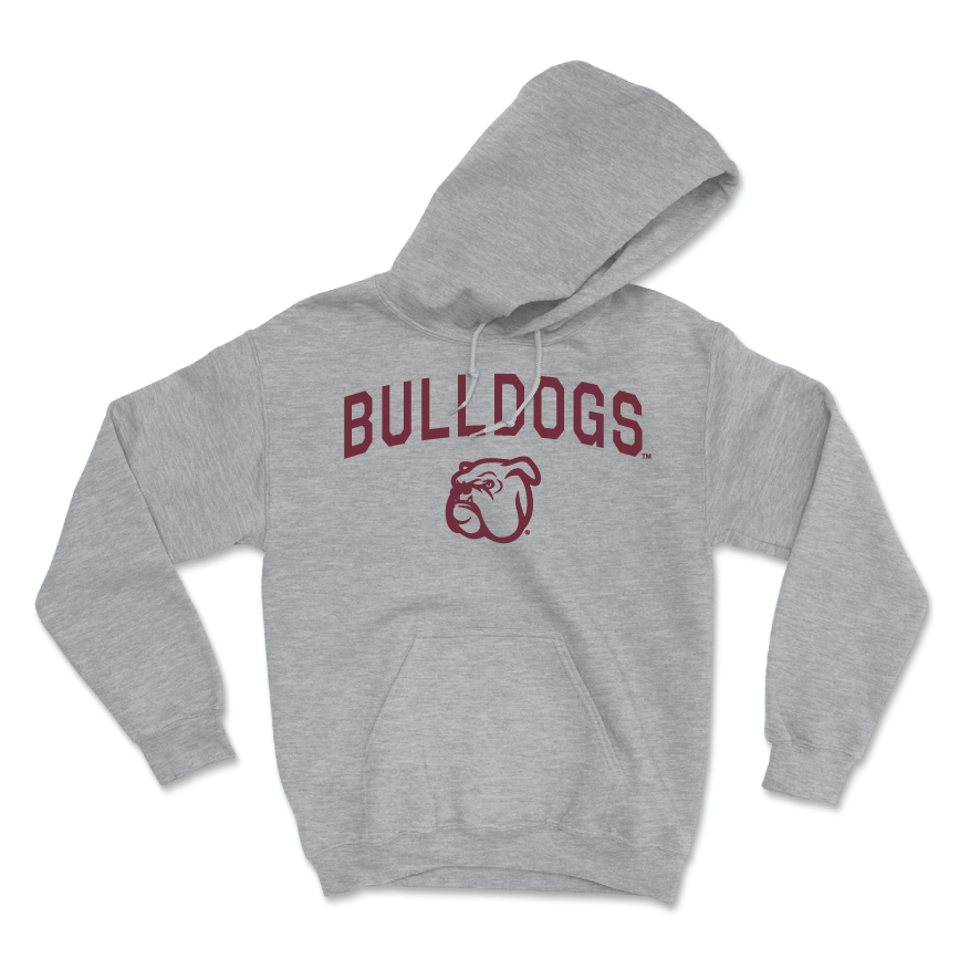 Sport Grey Football Bulldogs Hoodie - Wykece Johnson