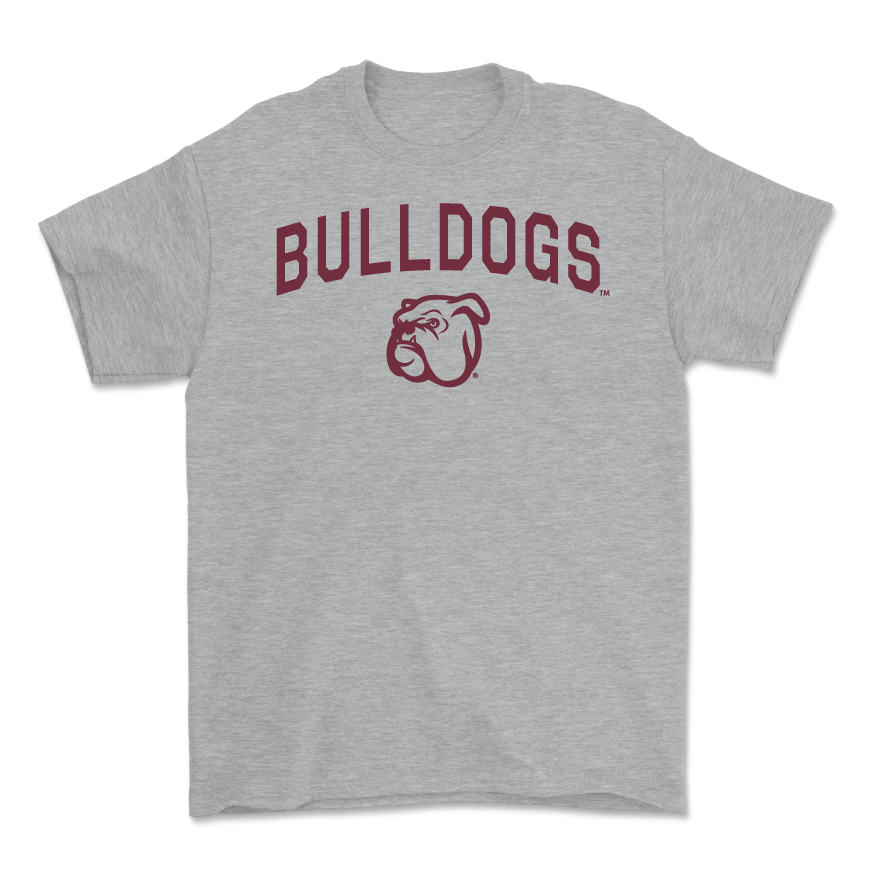 Sport Grey Baseball Bulldogs Tee - Nate Chester