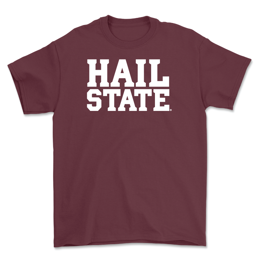 Maroon Football Hail Tee - Wykece Johnson