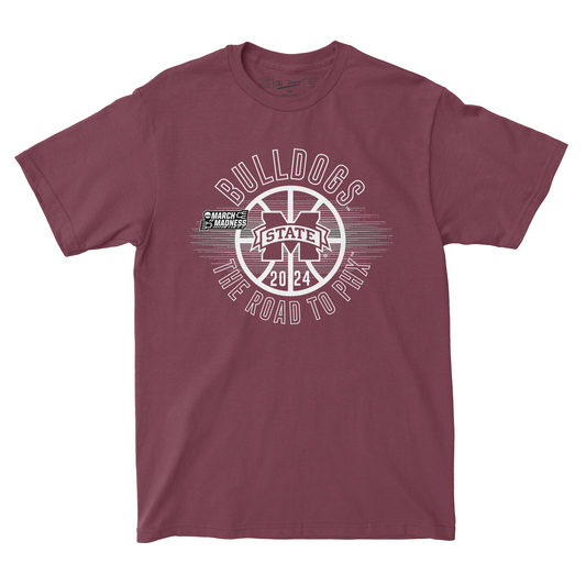 Mississippi State MBB Road to PHX T-shirt by Retro Brand