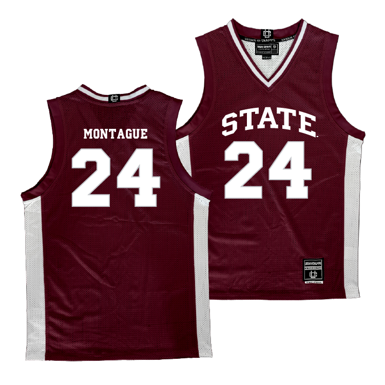 Mississippi State Women's Basketball Maroon Jersey - Quanirah Montague | #24