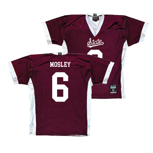 Maroon Mississippi State Football Jersey - Jordan Mosley