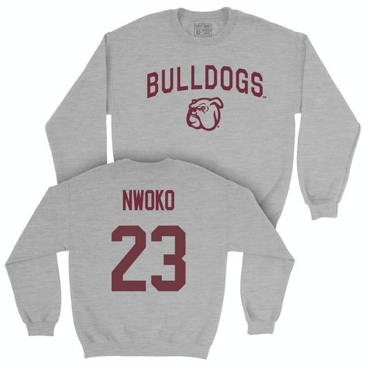 Sport Grey Men's Basketball Bulldogs Crew  - Michael Nwoko