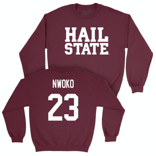 Maroon Men's Basketball Hail Crew  - Michael Nwoko