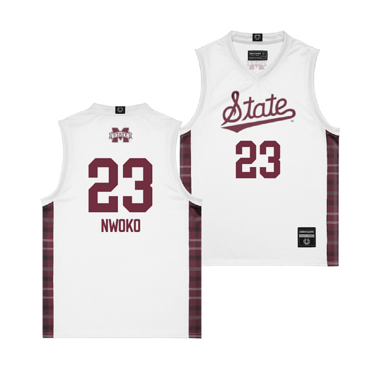 EXCLUSIVE: Mississippi State Winter Edition Basketball Jersey  - Michael Nwoko